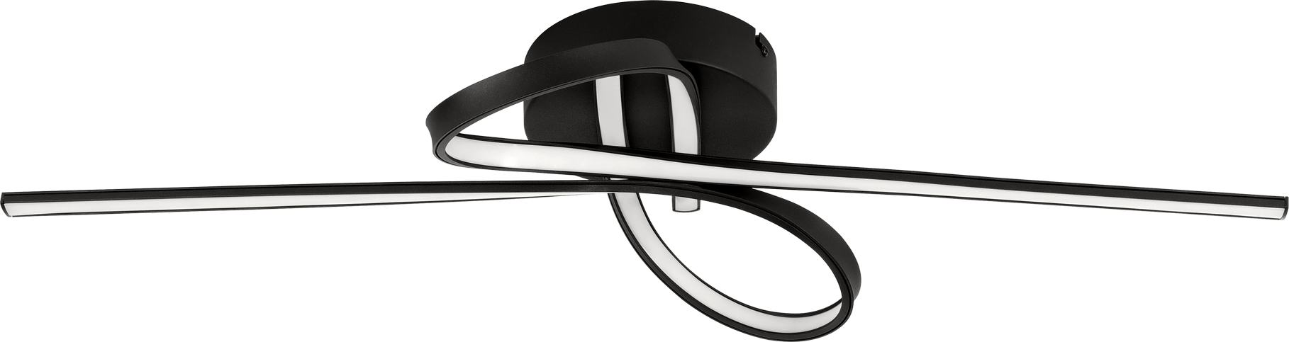 EGLO LED-Deckenleuchte 'Selvina 1' schwarz 30 x 11,5 cm