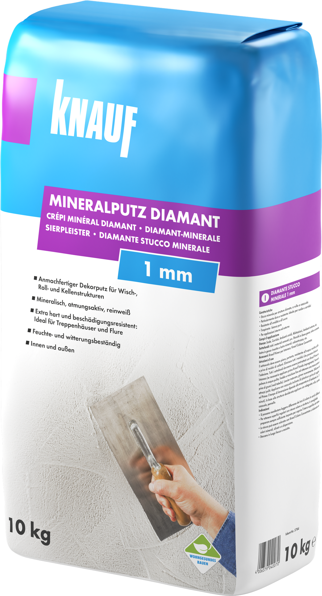 Thumbnail - Knauf Mineralputz 'Diamant' 10 kg