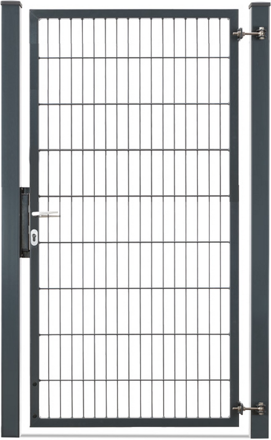 deutsche zauntechnik Flügeltor 'Vario Compact' anthrazit 100 x 180 cm