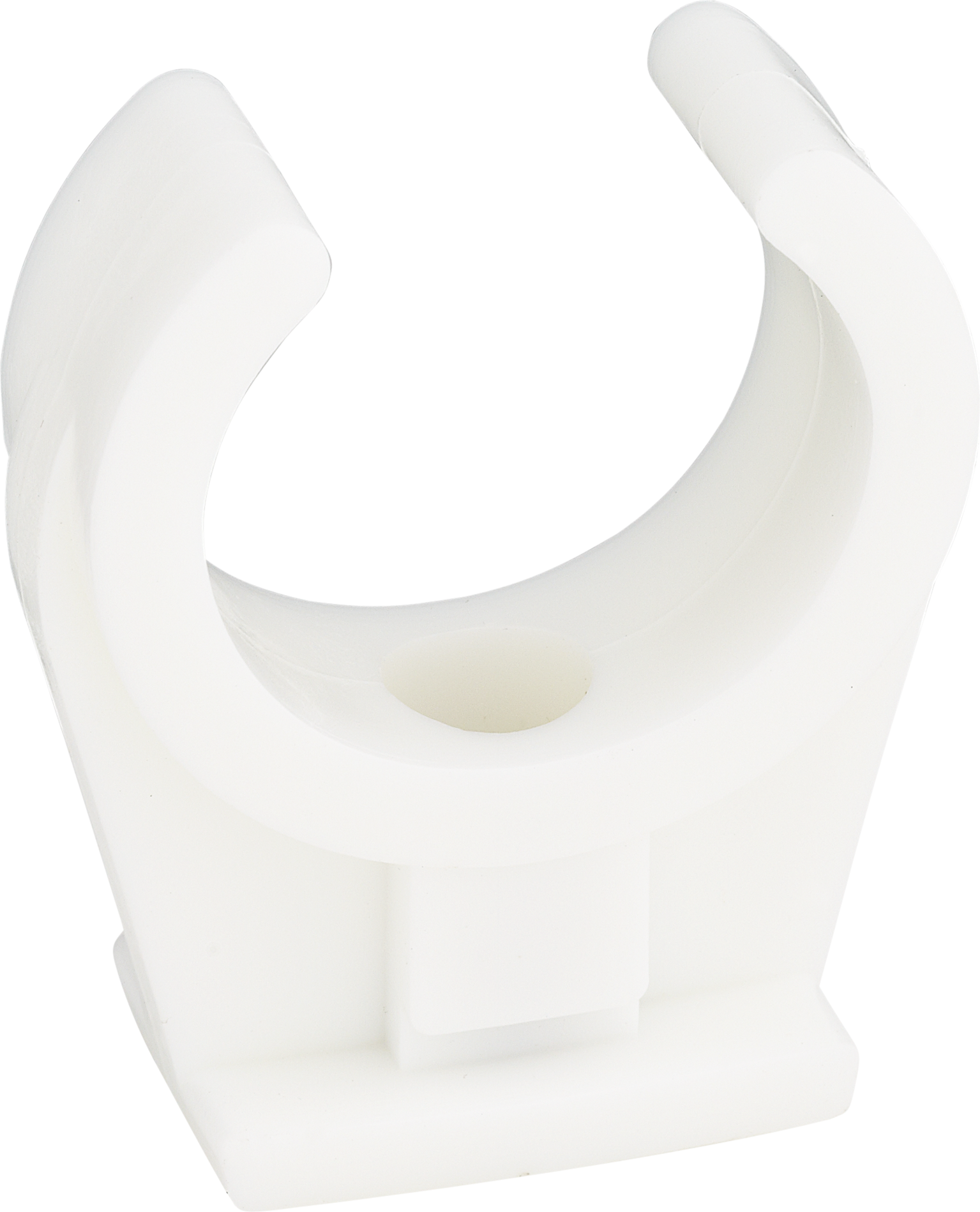 Kirchhoff Rohrclip einfach weiß Ø 1,5 cm 10 Stück