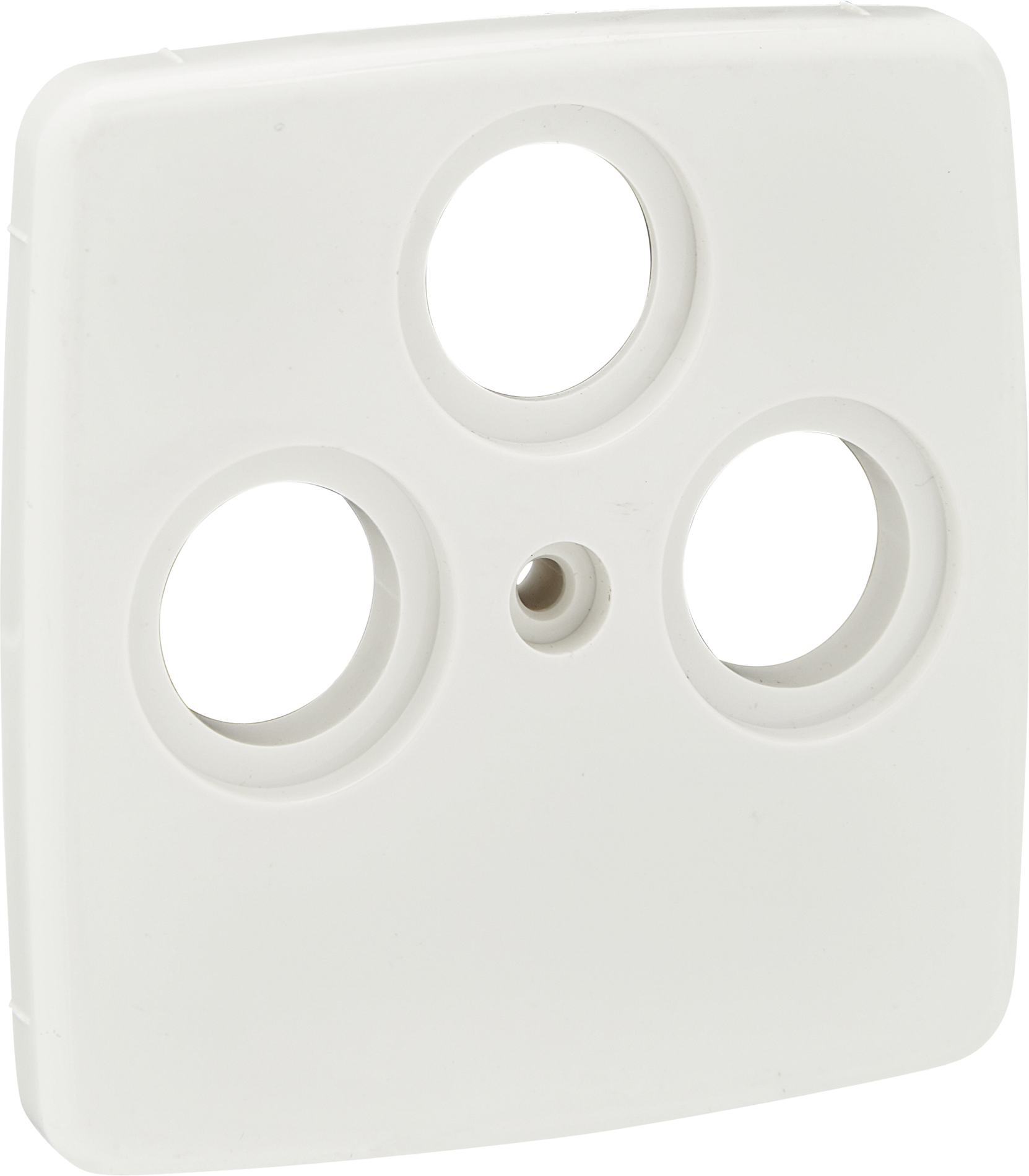 Kopp Abdeckung für Antennensteckdose 'Rivo' TV/RF/SAT reinweiß