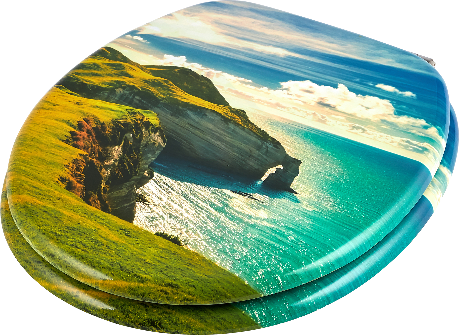 toom WC- Sitz 'Irland' mit Absenkautomatik Holzkern