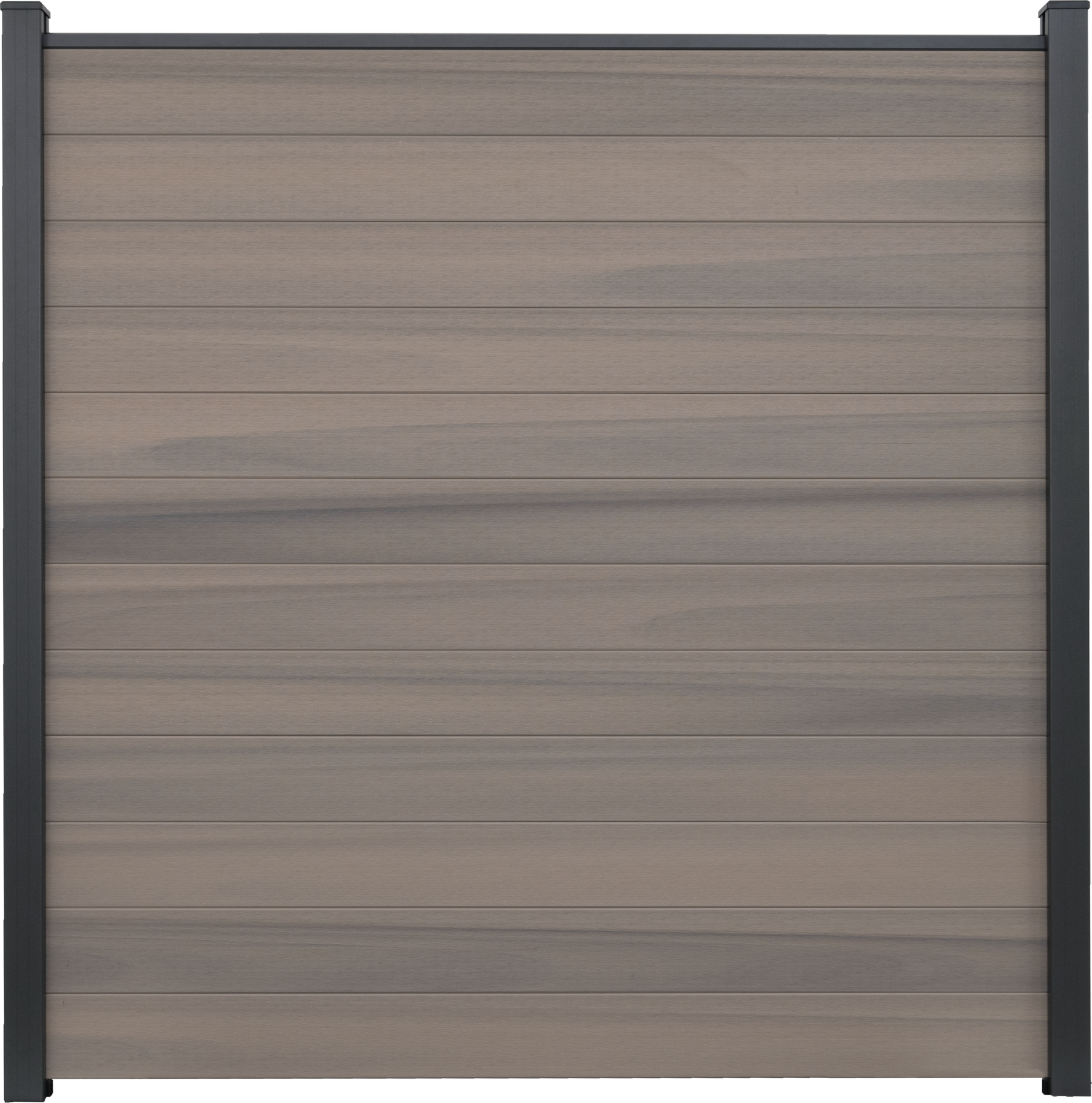 GroJa Steckzaun 'Solid' BPC braun/bi-color 180 x 180 cm