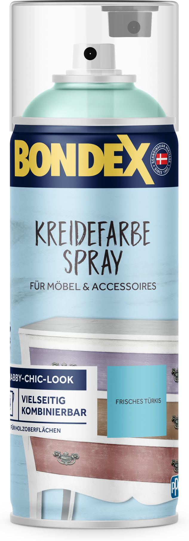 Thumbnail - Bondex Kreidefarbe-Spray türkis 400 ml