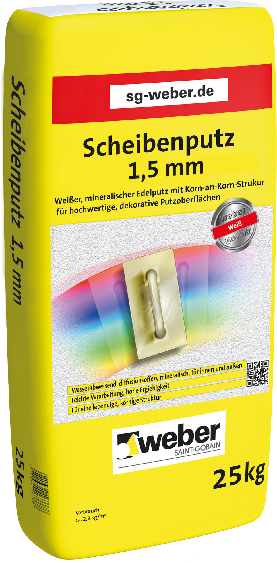 Saint-Gobain Weber Scheibenputz 25 kg