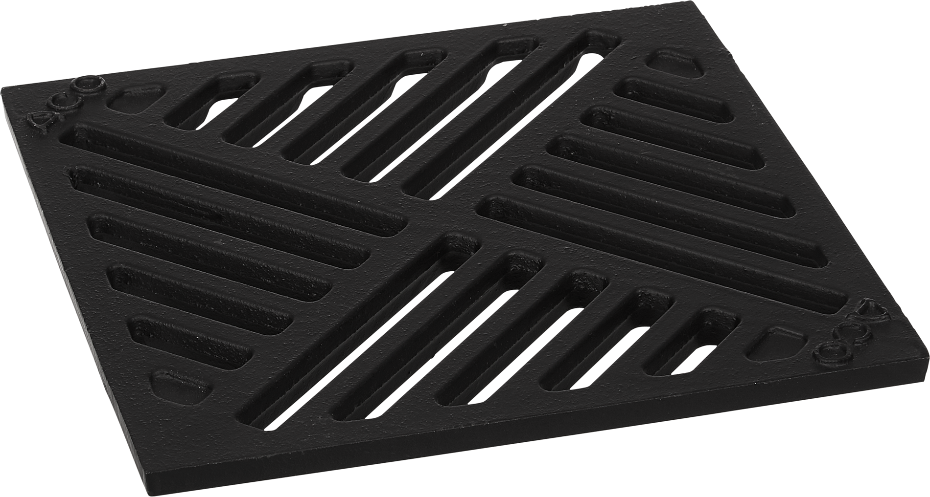 ACO Hofablauf-Rost Gusseisen 25 x 25 cm