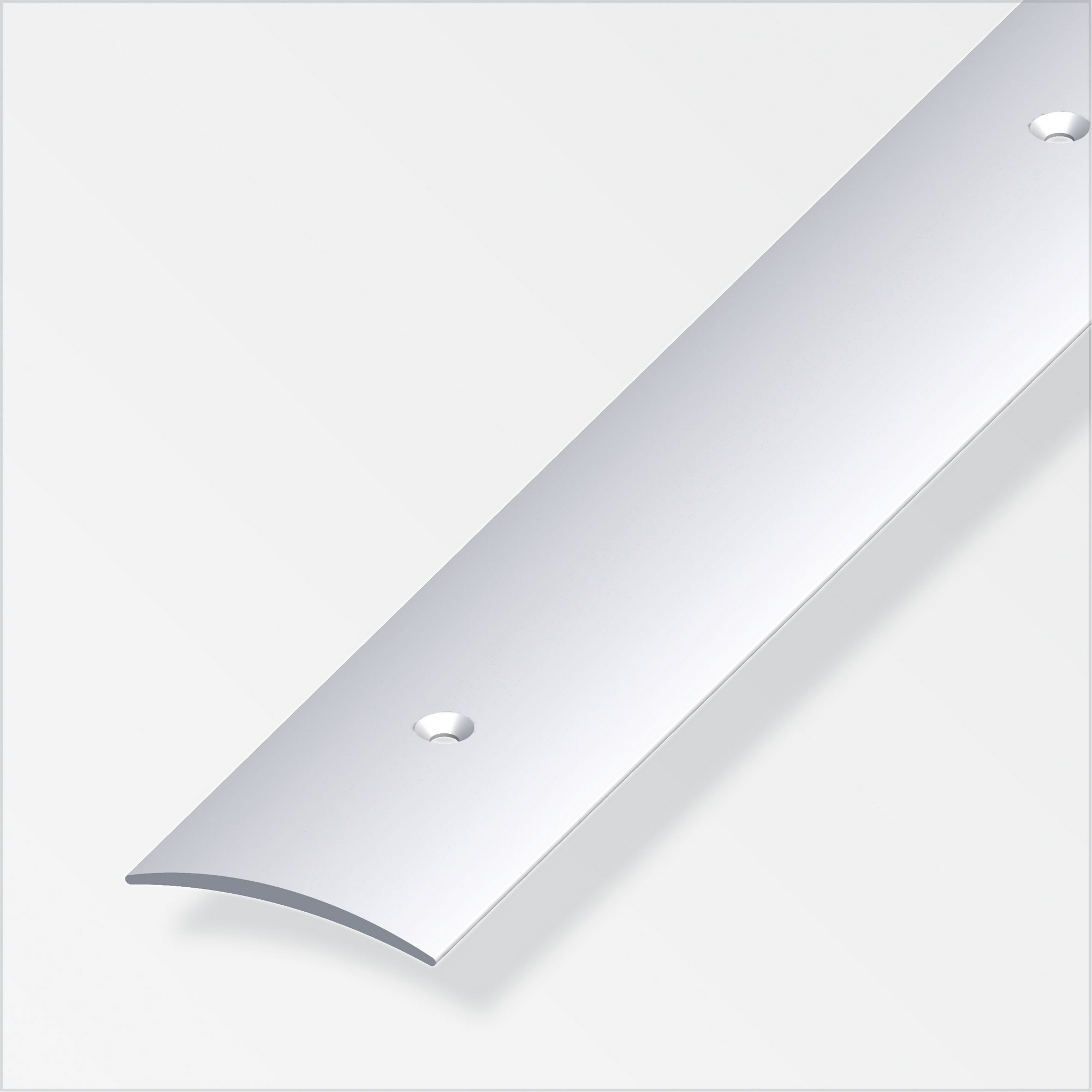 Übergangsprofil silber eloxiert, gelocht 1000 x 30 x 5 mm