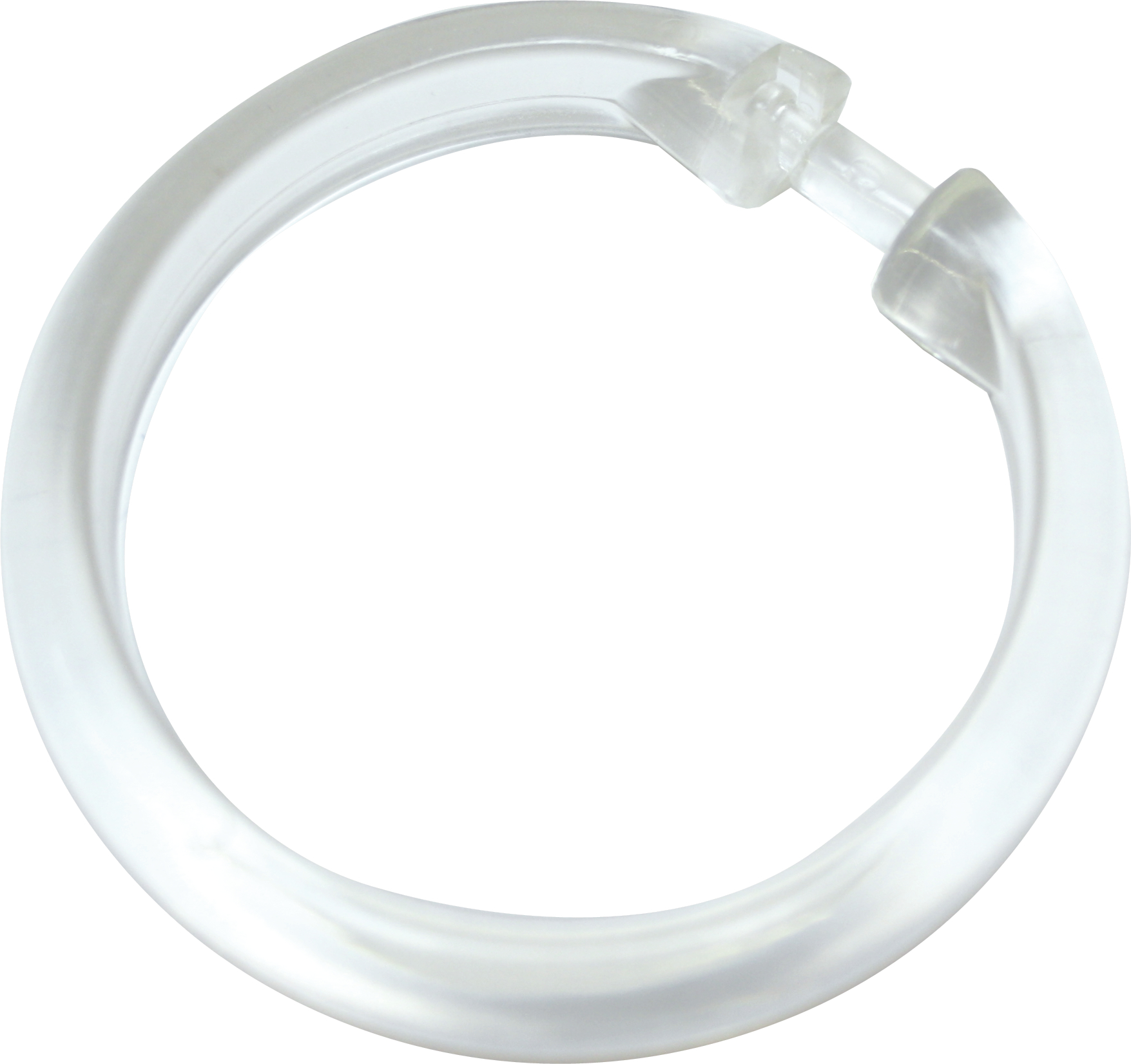 Gardinia Kunststoffringe transparent Ø 48 mm 10 Stück