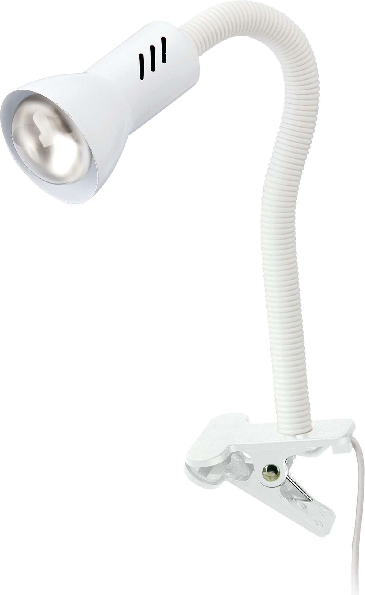 Briloner Klemmleuchte weiß flexibel 26 cm