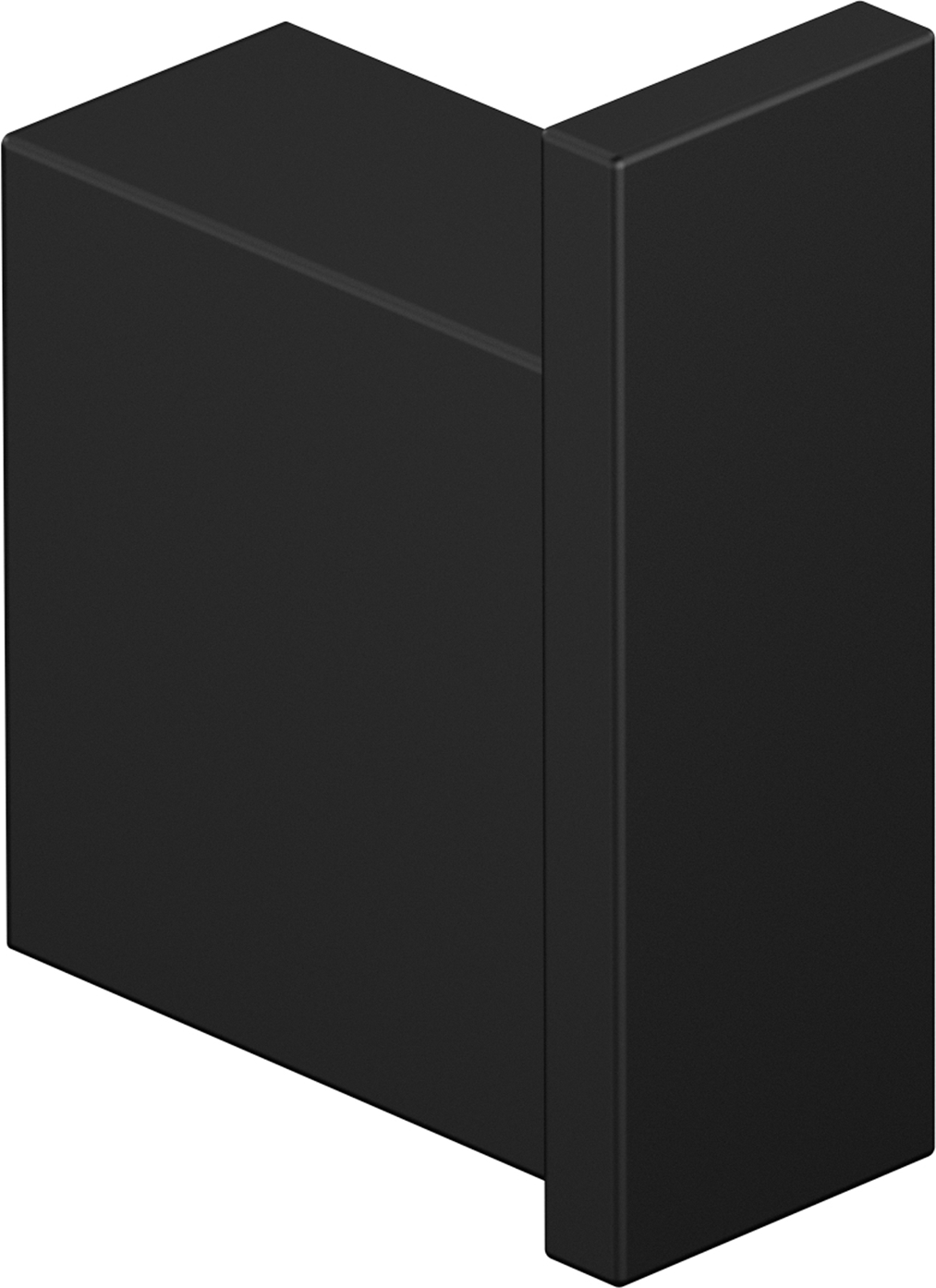 Chris Bergen Handtuchhaken 'Amira' schwarz matt Messing 4 x 2 x 5,5 cm