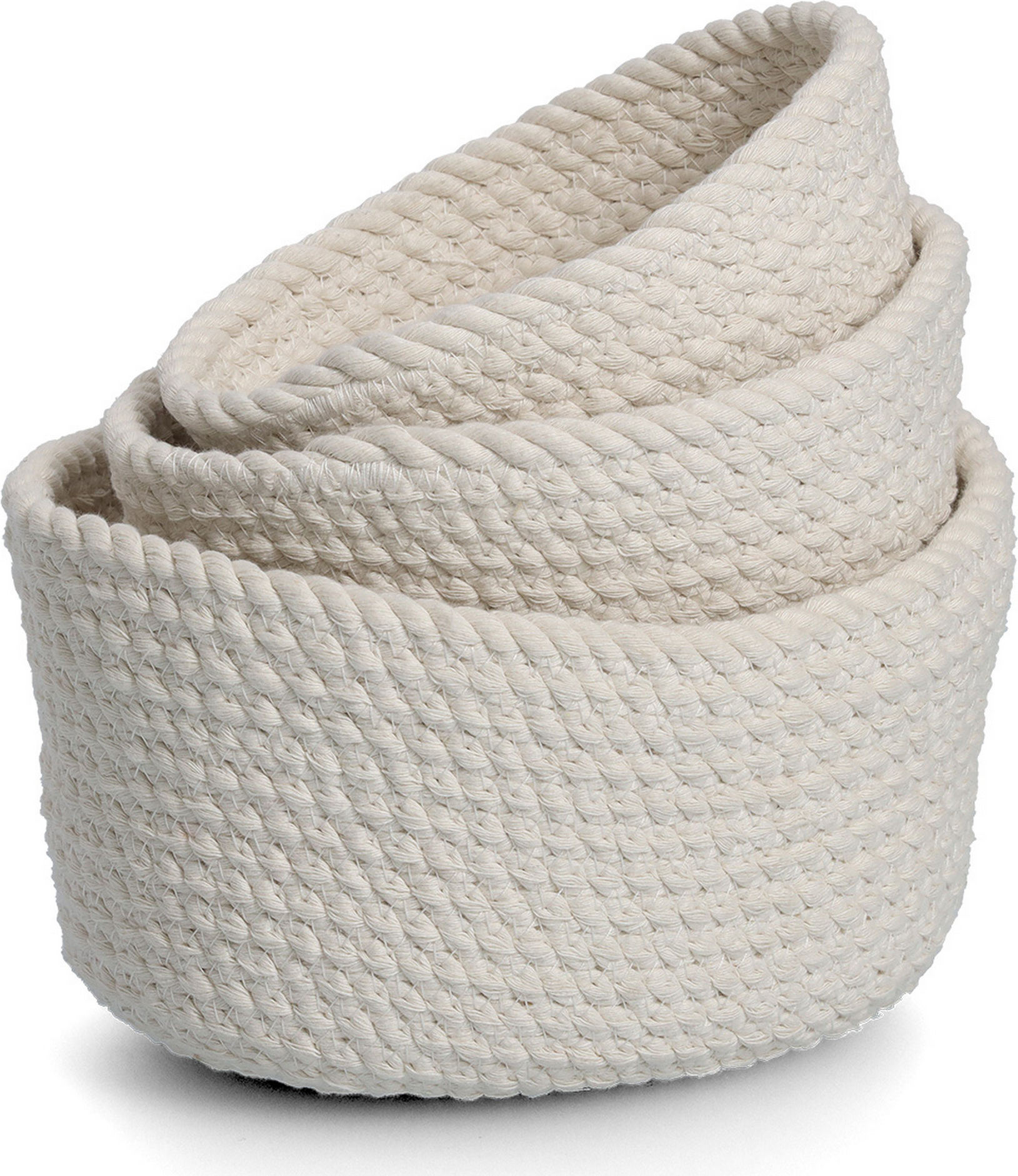 Zeller Aufbewahrungskorb-Set 3-teilig