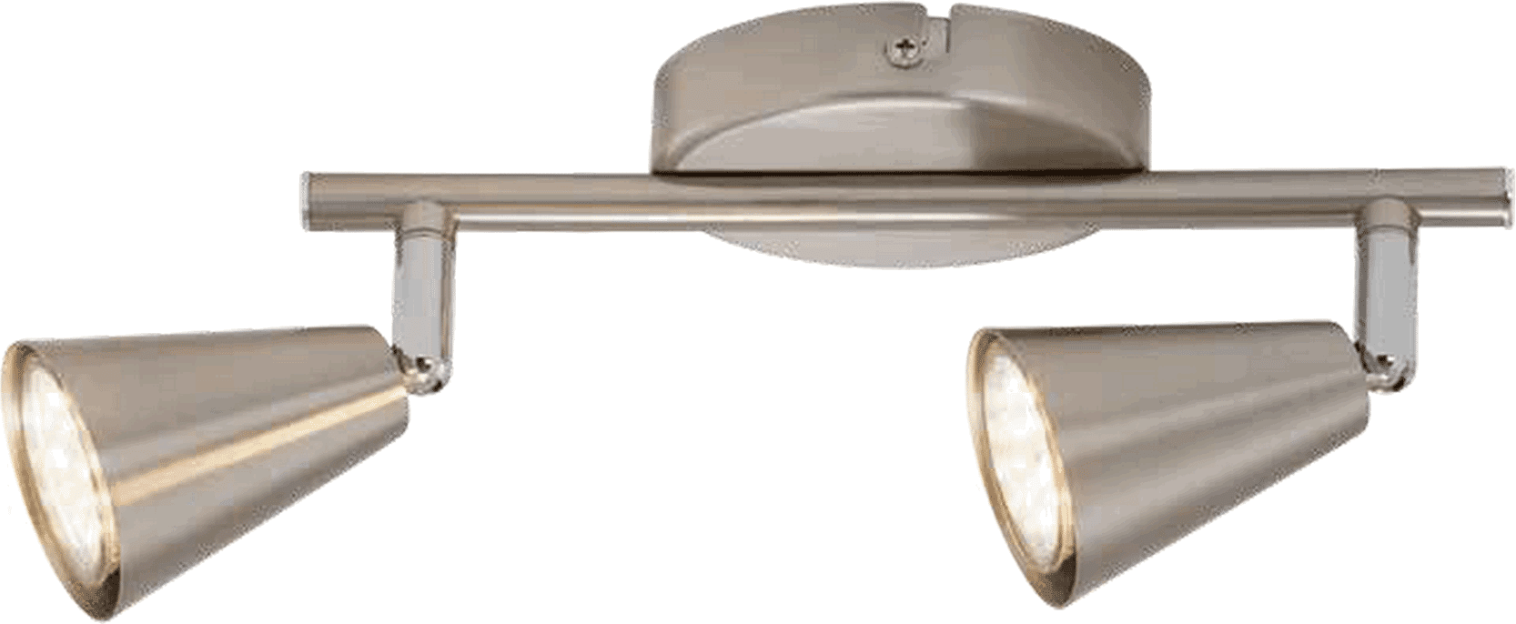 toom LED-Wohnraumstrahler 'Ines' 2-flammig 350 lm