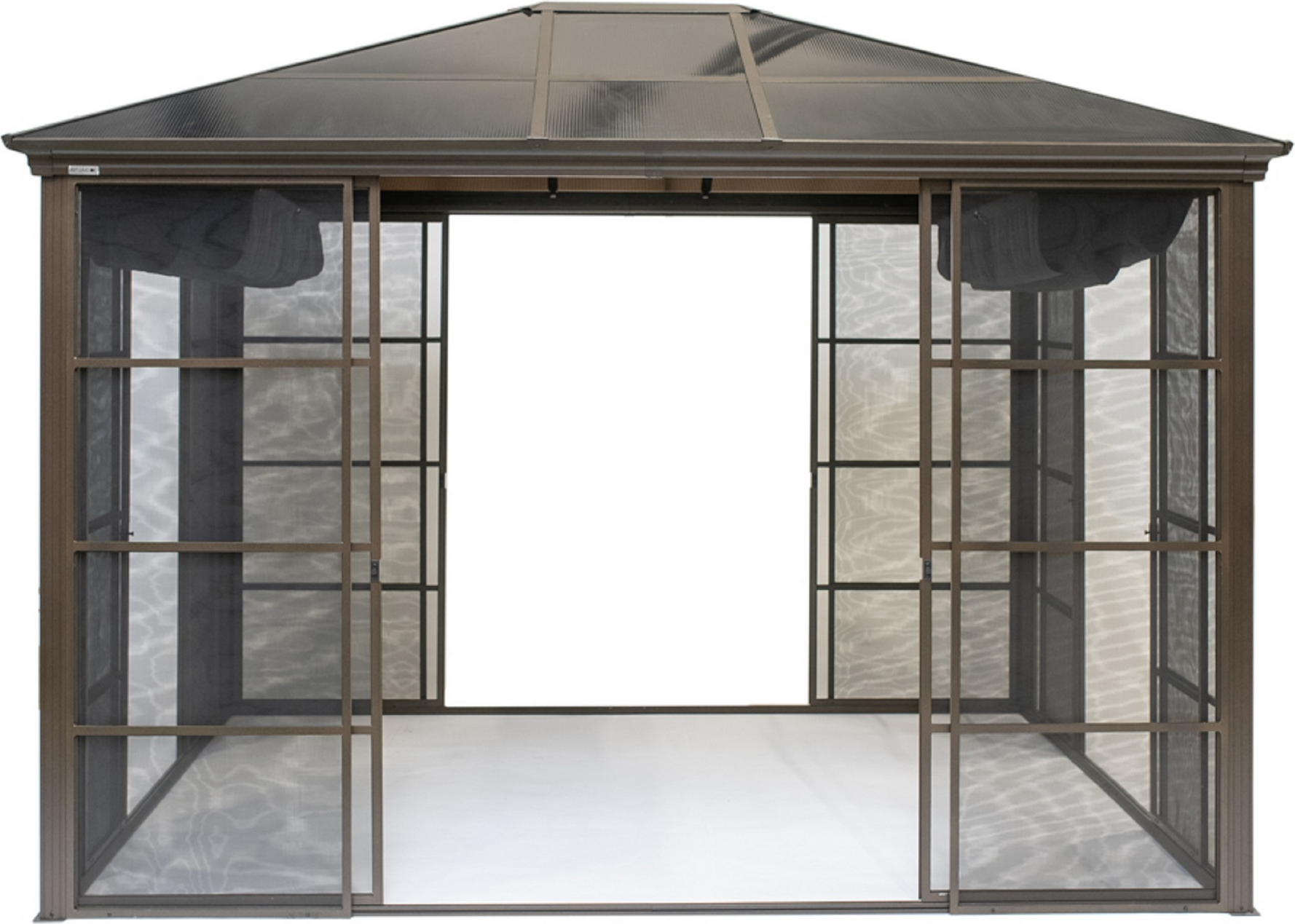 Sojag Pavillon 'Castel' bronze 298 x 362 x 283 cm