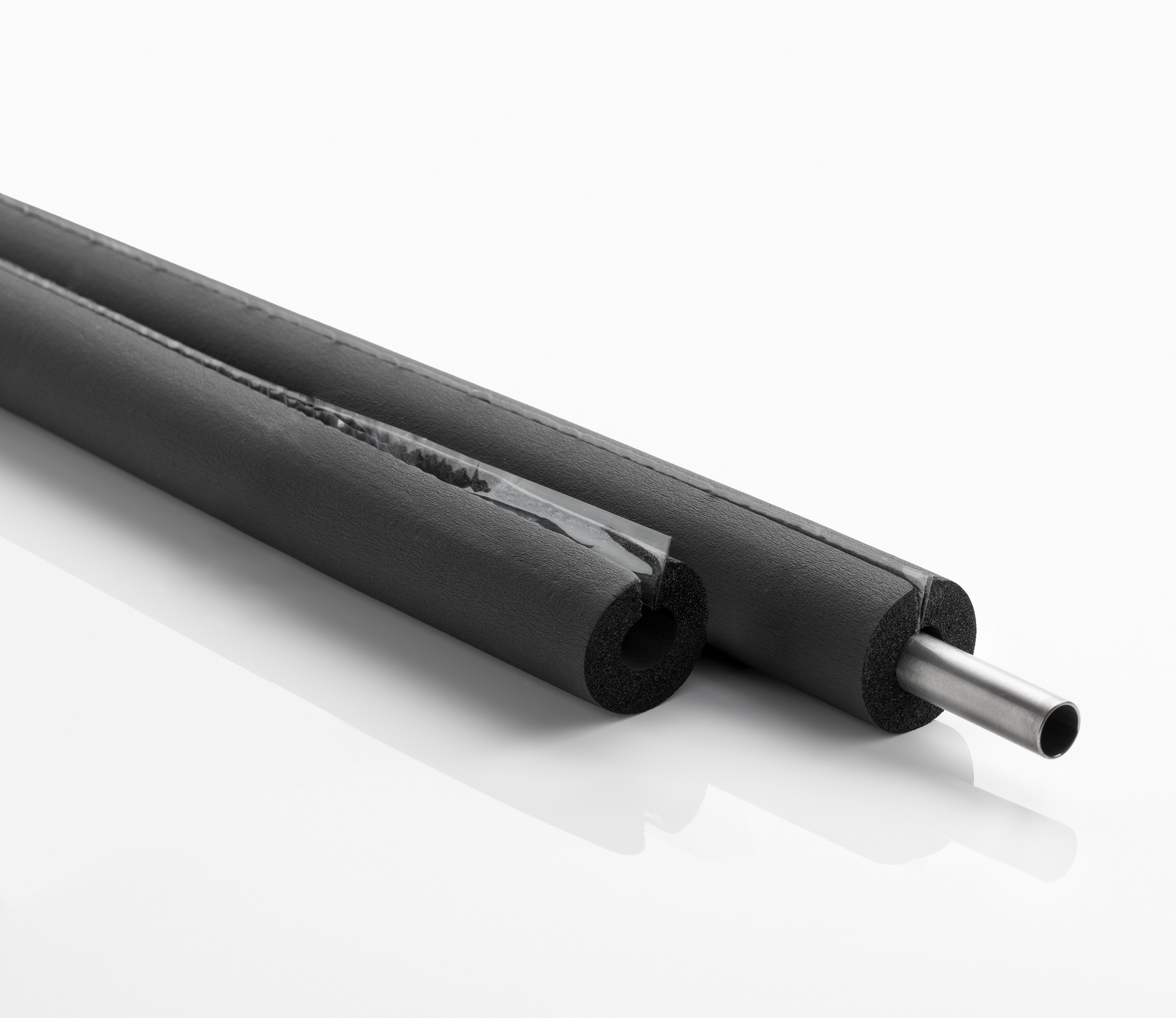 CLIMATUBE® Rohrisolierung 'Flex' Kautschuk Ø 18/13 mm Dämmstärke selbstklebend, 1 m