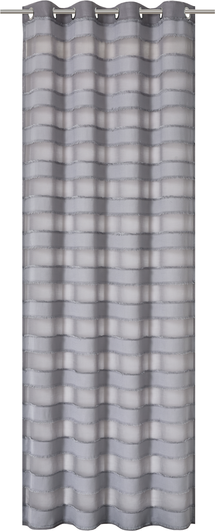 Elbersdrucke Ösenschal 'Jonte' grau 140 x 255 cm