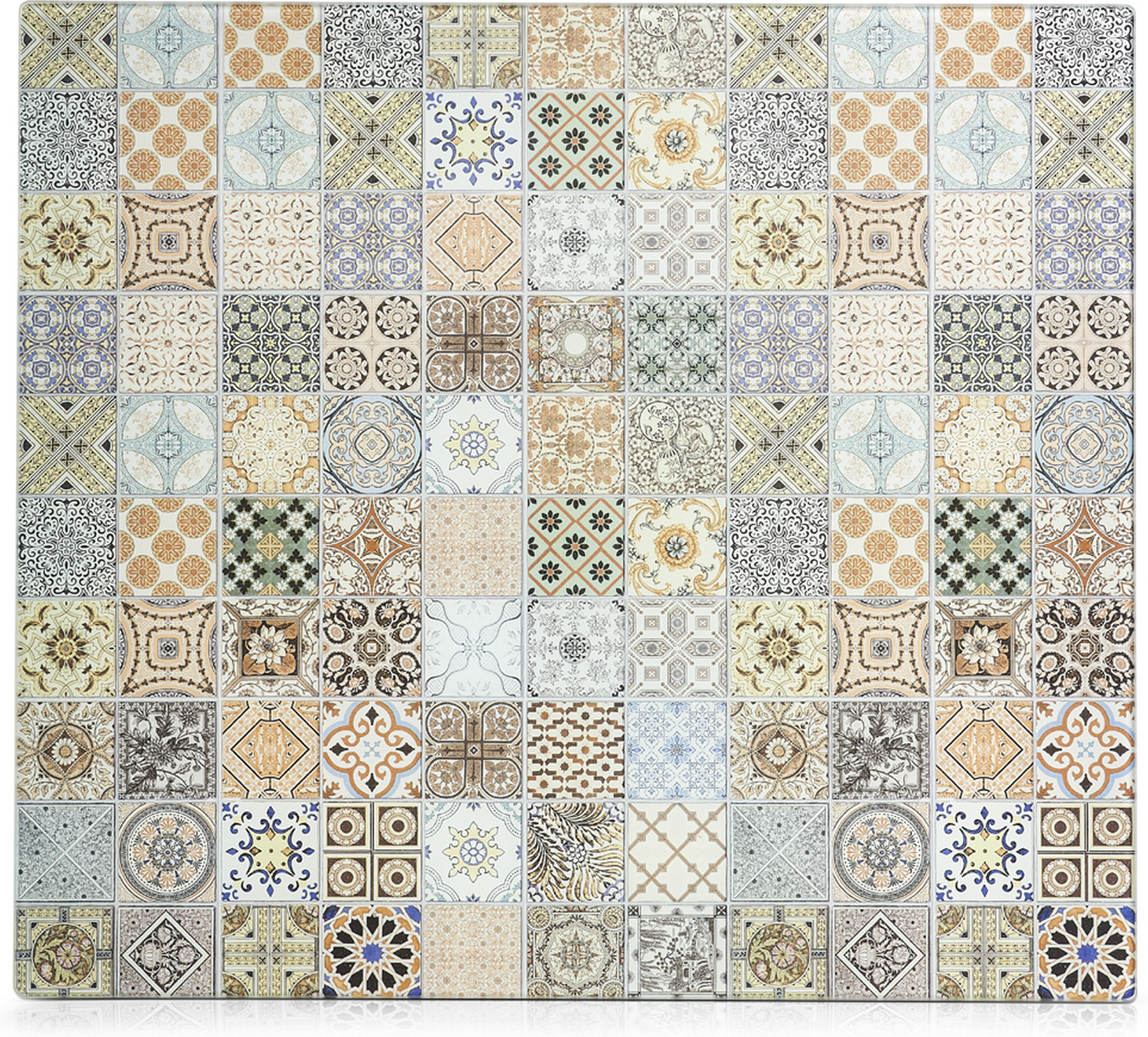 Zeller Herdblende 'Mosaik' mehrfarbig 56 x 0,8 x 50 cm