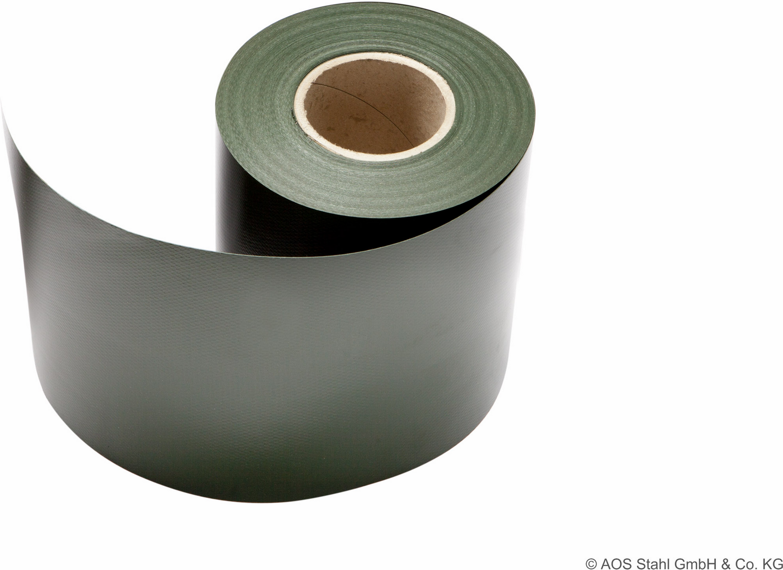 deutsche zauntechnik Sichtschutzstreifen 'A1' moosgrün 19 x 3500 cm Dreierpack