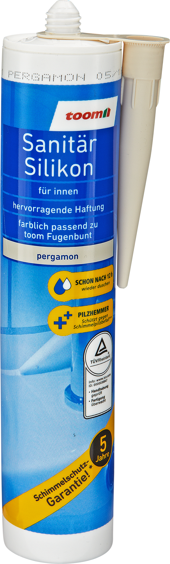 Thumbnail - toom Sanitärsilikon pergamonfarben 310 ml