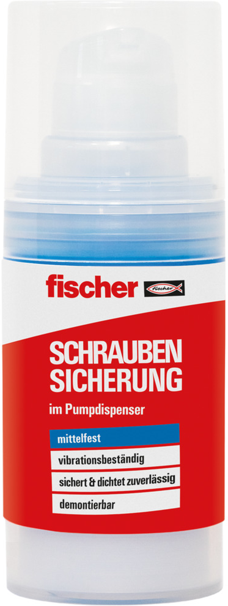 Fischer Schraubensicherung 'Ganz ohne Werkzeug' mittelfest 15 g