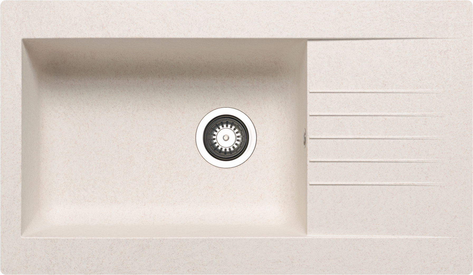 Pyramis Einbauspüle 'Siroko' beige 86 x 50 cm