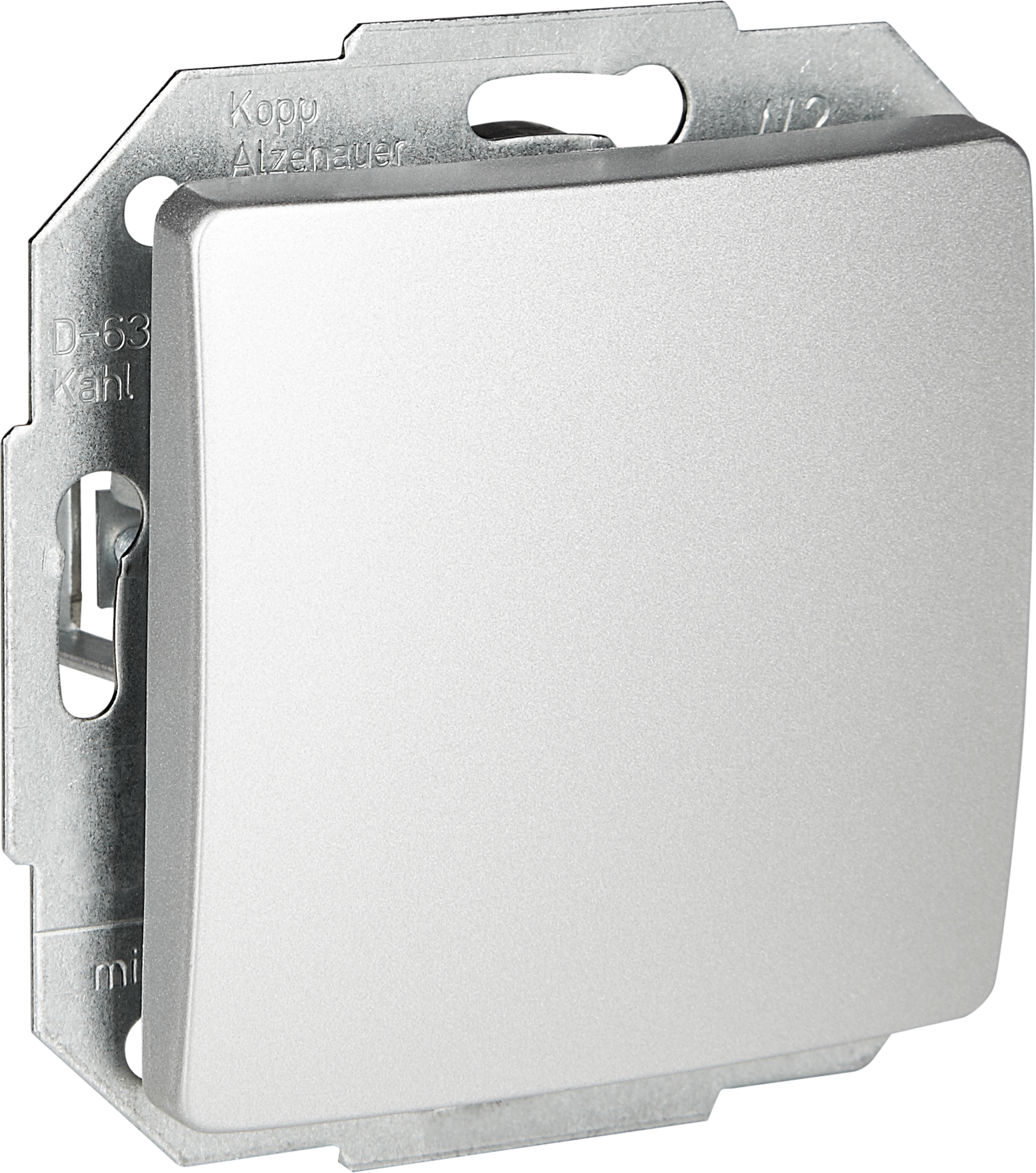 Kopp Aus- und Wechselschalter 'Paris' silbern