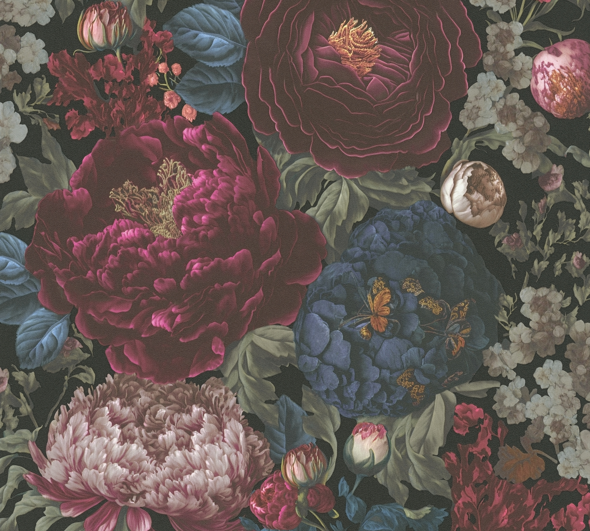 Thumbnail - A.S. Création Vliestapete 'Michalsky 6' Blumen rot 0,53 x 10,05 m