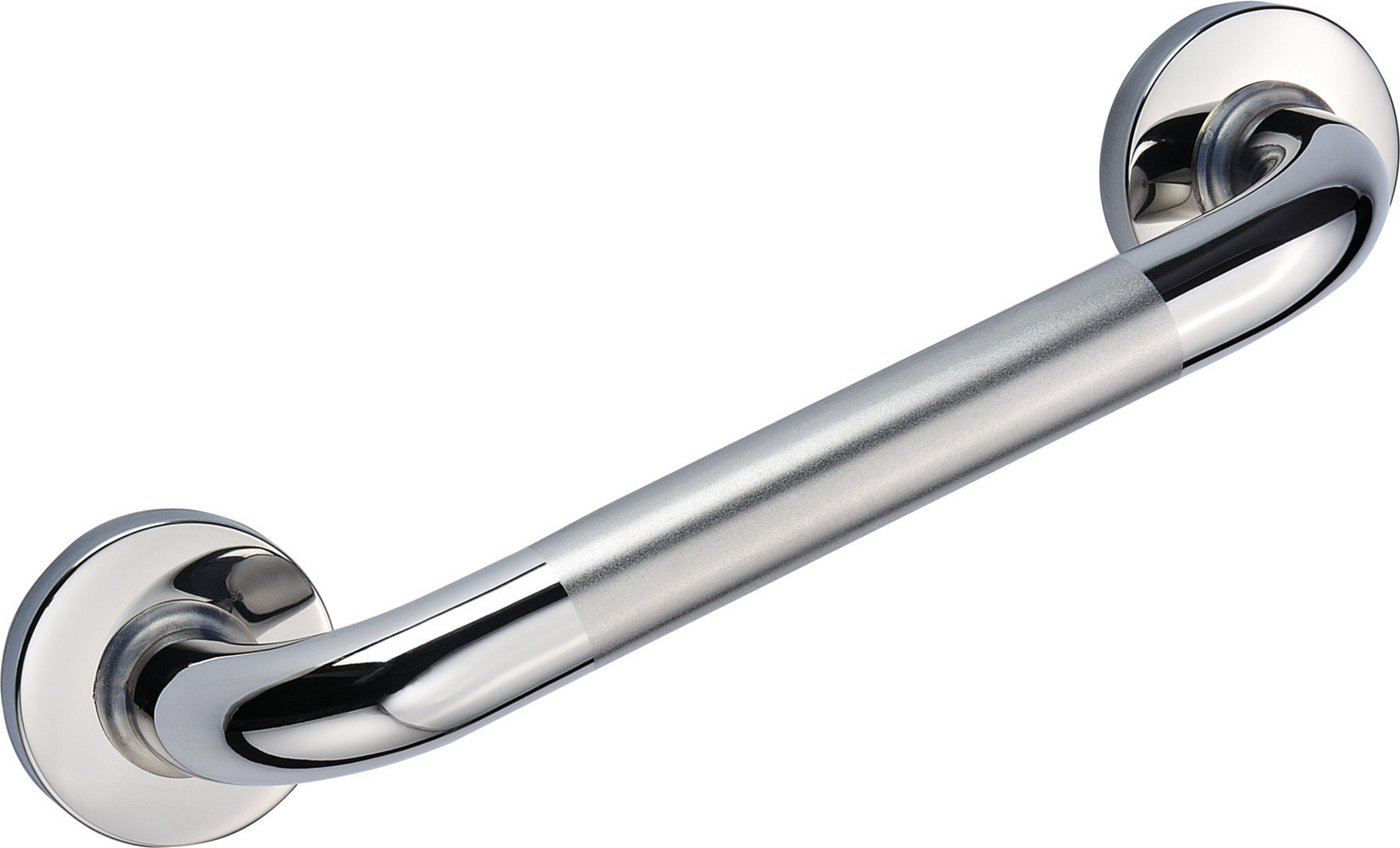 Ridder Haltegriff mit rutschhemmender Grifffläche Edelstahl poliert 30 cm