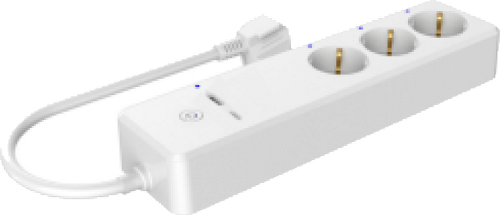 WiFi-Steckdosenleiste 'Tuya' 3-fach