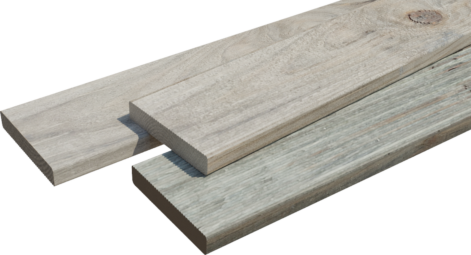 Ante Bodendiele Nadelholz grau 28 x 145 x 3000 mm