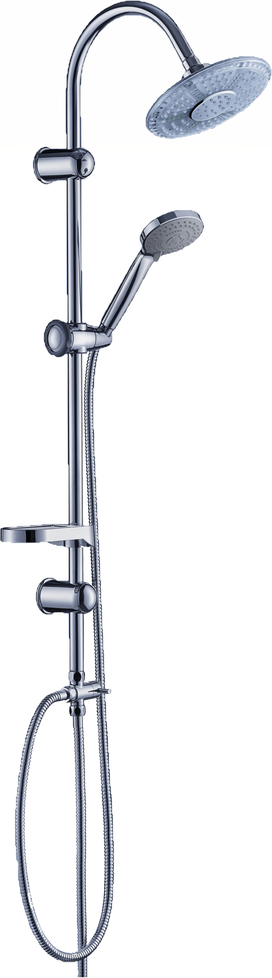 toom Duschsäule 'Kuba' rund verchromt 102 cm