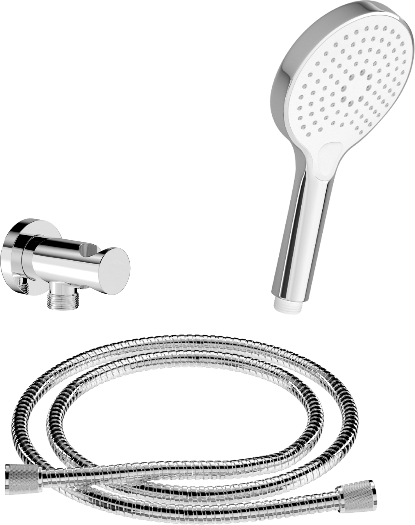 Thumbnail - Chris Bergen Brausegarnitur-Set chromfarben 150 cm