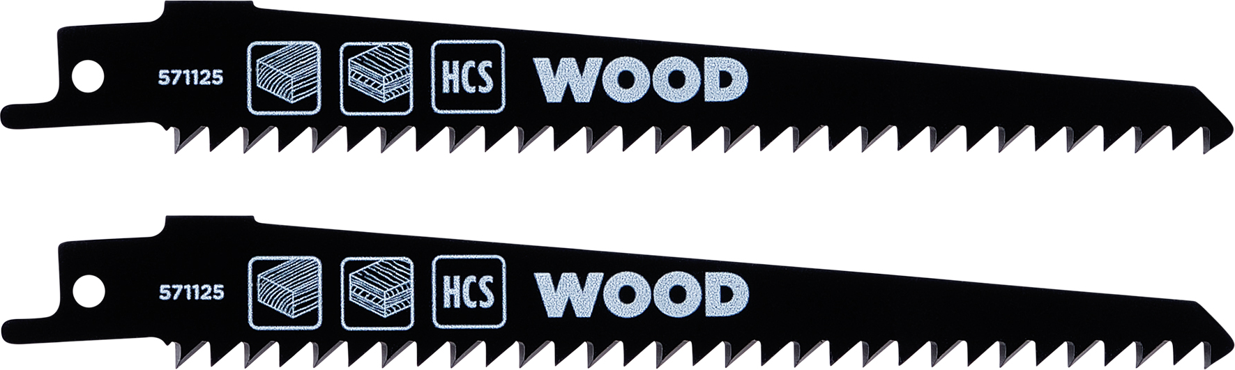 kwb HCS-Säbelsägeblätter für Holz 153 mm 2 Stück