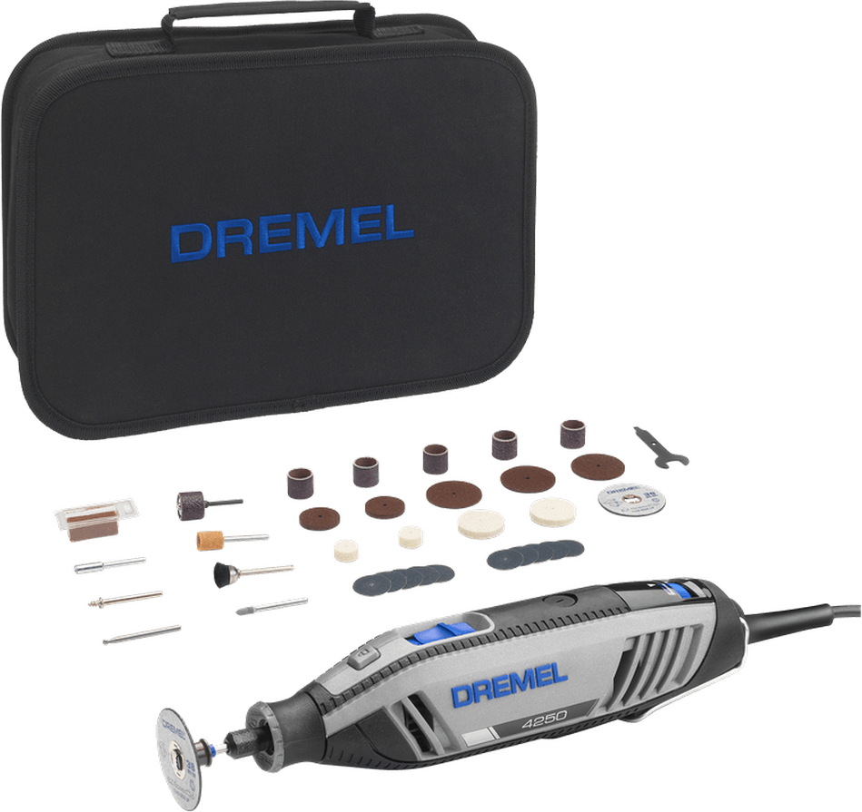 Thumbnail - Dremel Multifunktionswerkzeug-Set '4250-35' mit Stofftasche, 35-teilig