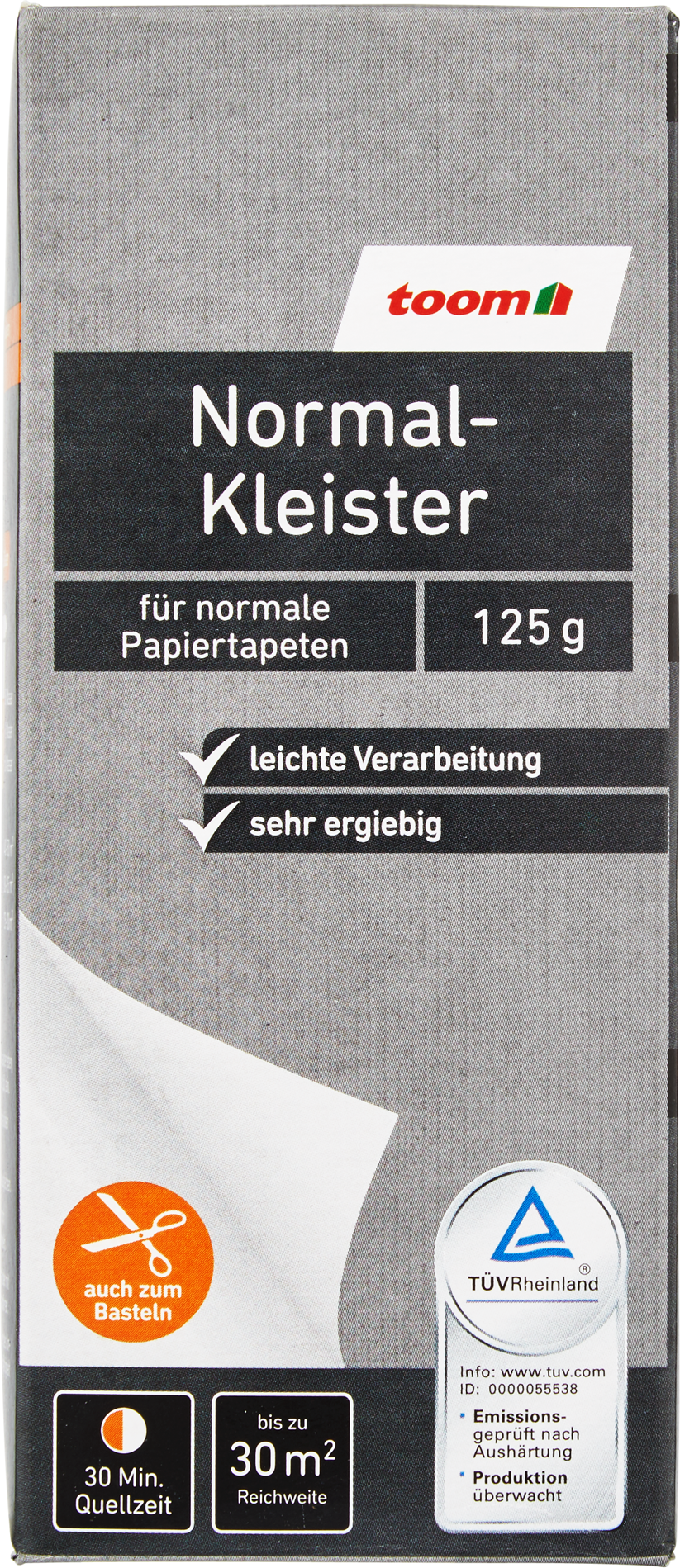 toom Normal-Kleister farblos 125 g