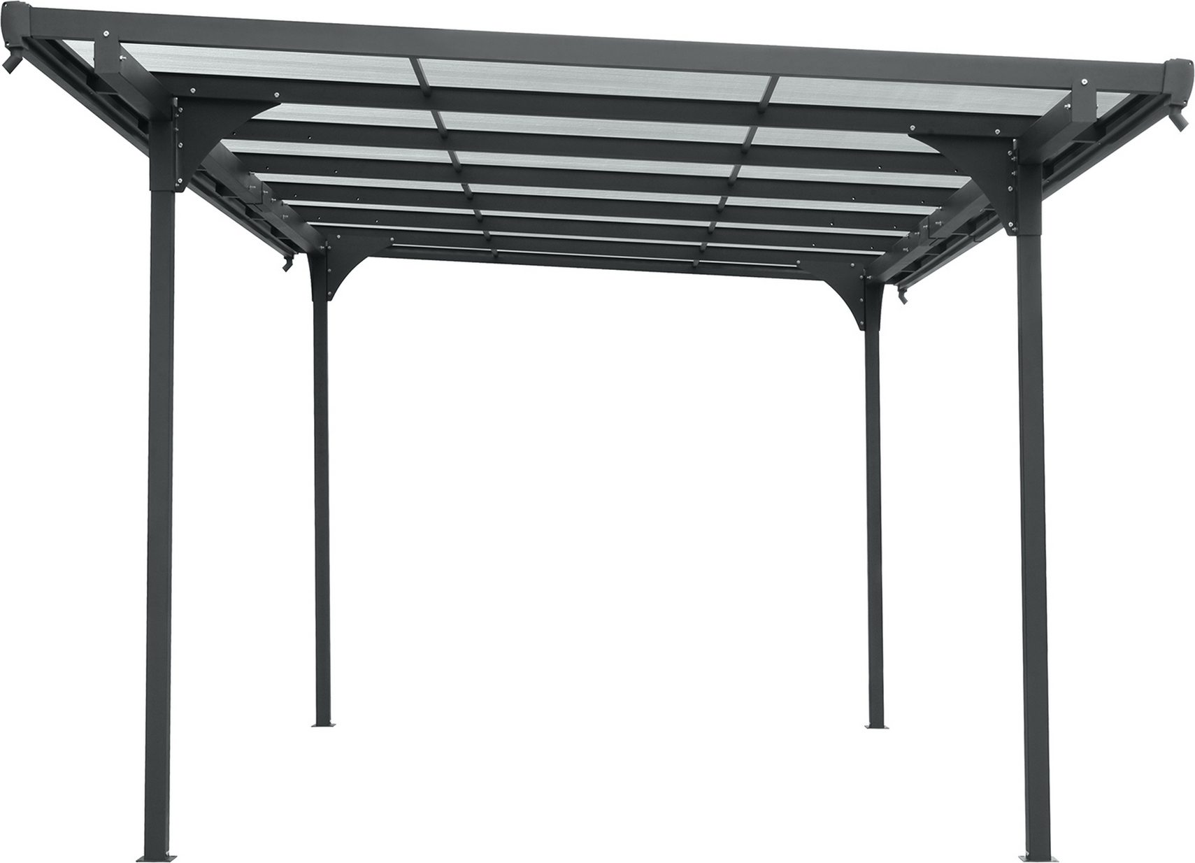 Thumbnail - Carport anthrazit 299 x 496 x 226 cm