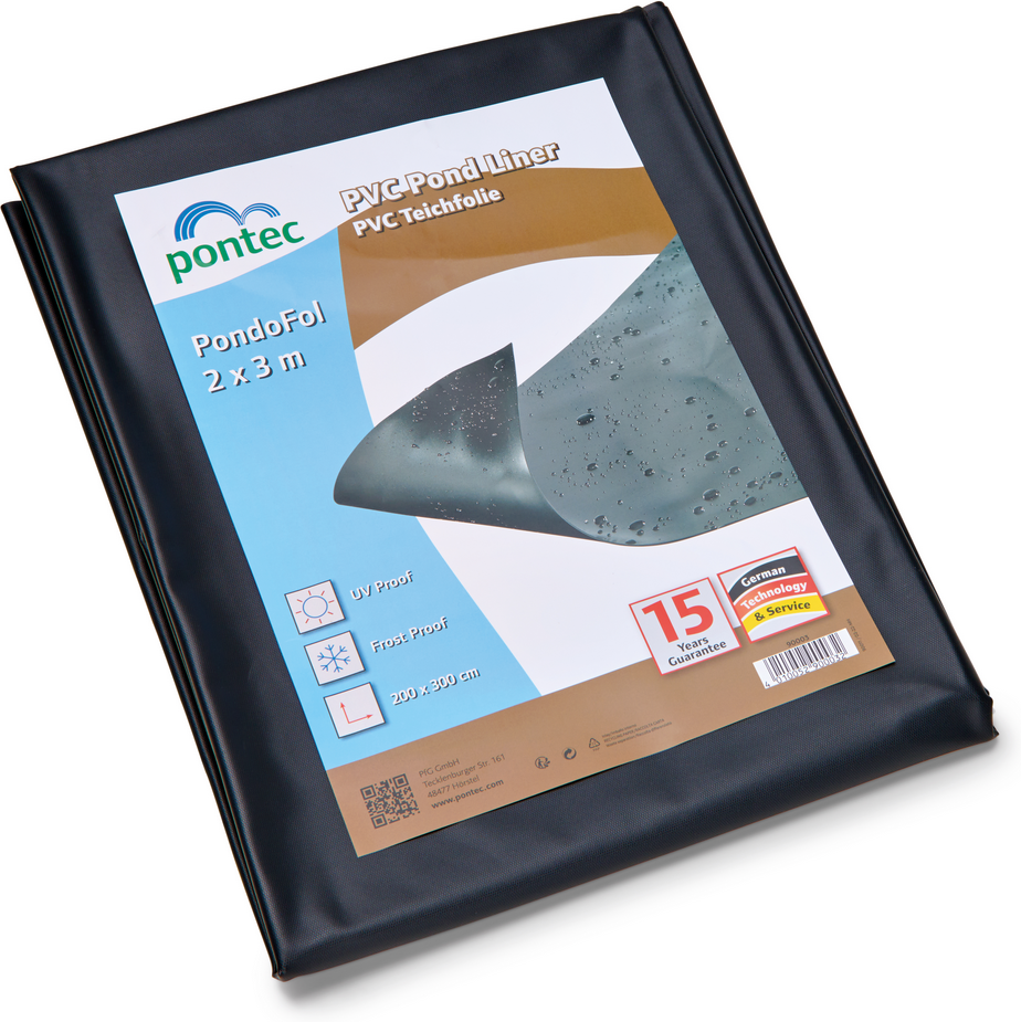 Oase Teichfolie 'Pontec' PVC 300 cm x 200 cm x 0,5 mm