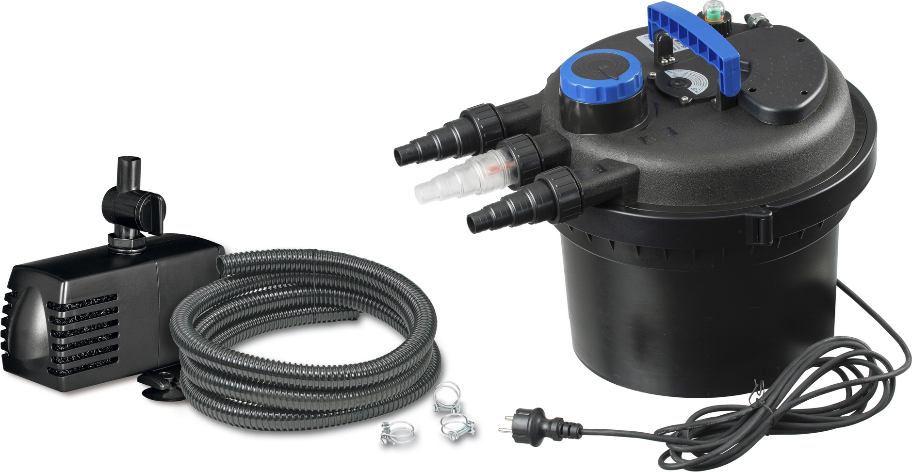 Ubbink Druckfilter-Set 'BioPressure II 3000 PlusSet' 1600 l/h