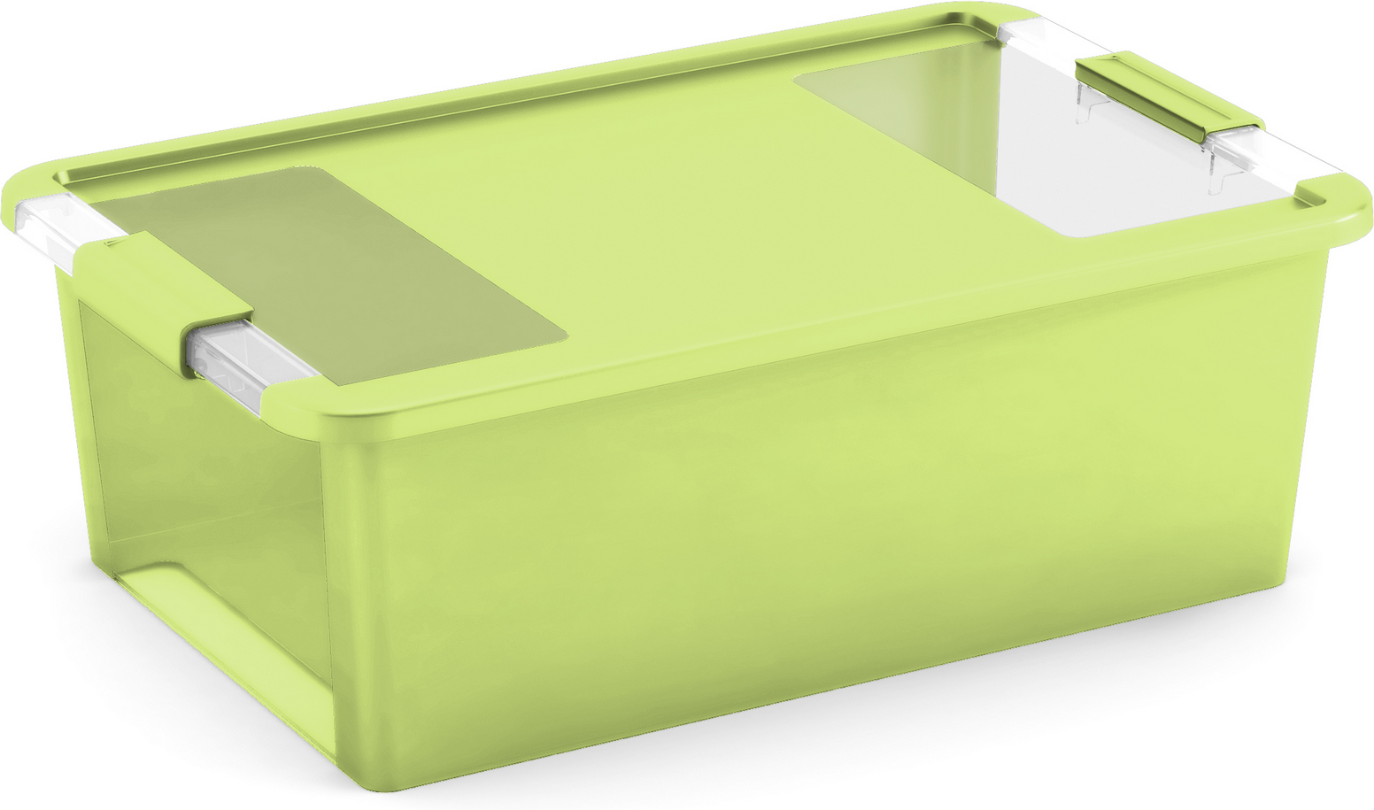 Thumbnail - KIS Aufbewahrungsbox 'BI Box M' hellgrün / transparent 26 l 55 x 35 x 19 cm