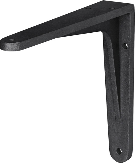 Dolle Metallkonsole 'Herakles' schwarz 190 x 165 mm