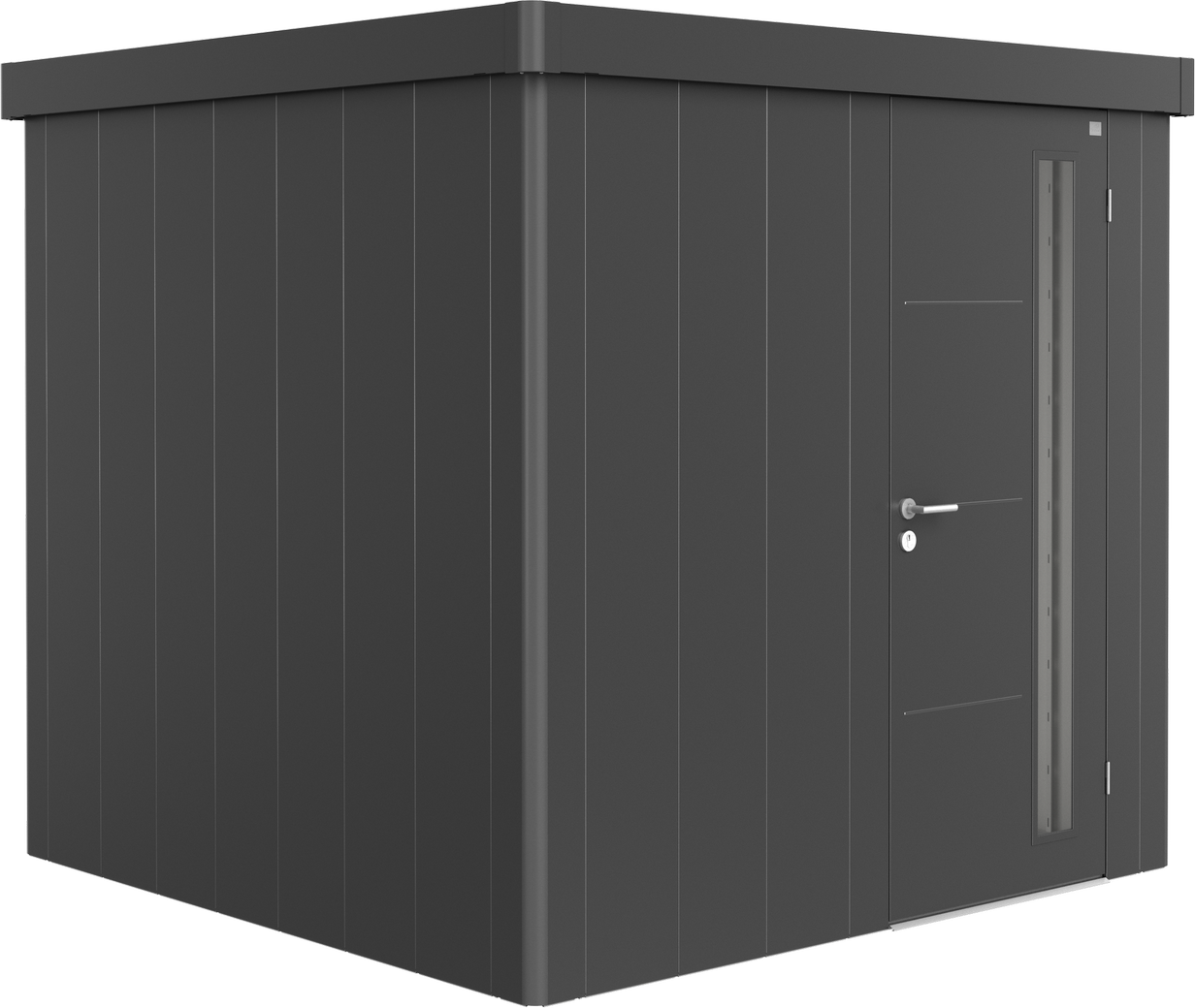 Thumbnail - Biohort Gerätehaus 'Neo' quarzgrau 263 x 222 x 263 cm