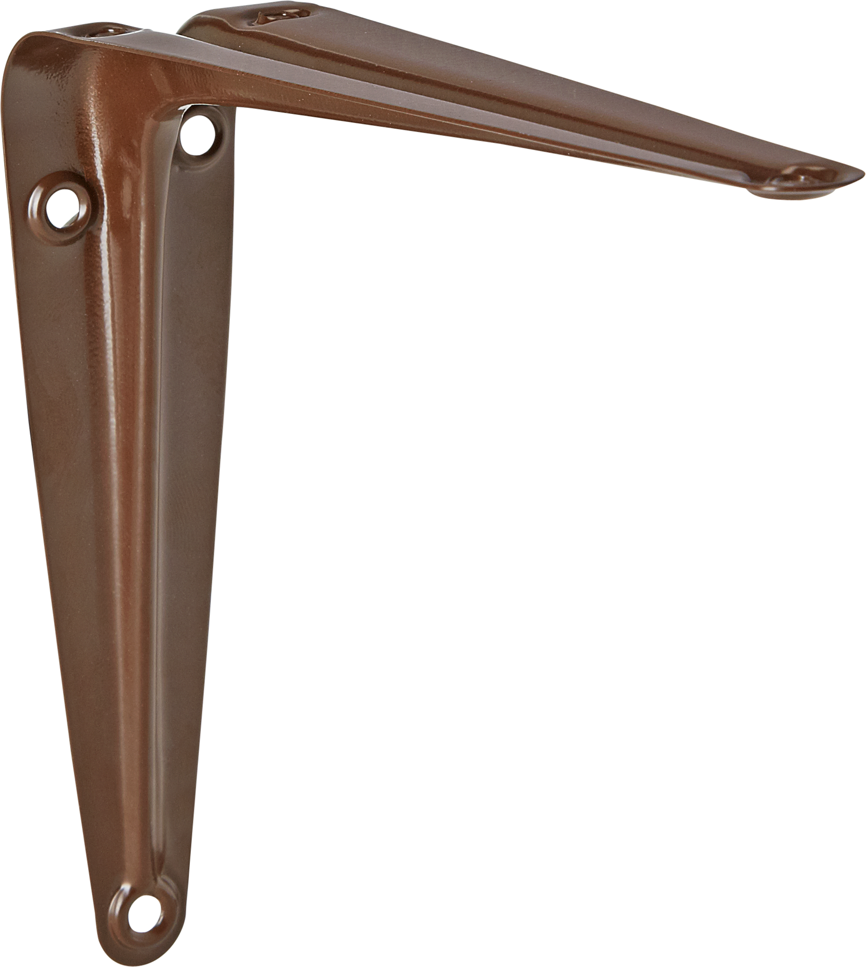 Element System Metallkonsole 'Ina' braun 20 x 25 cm