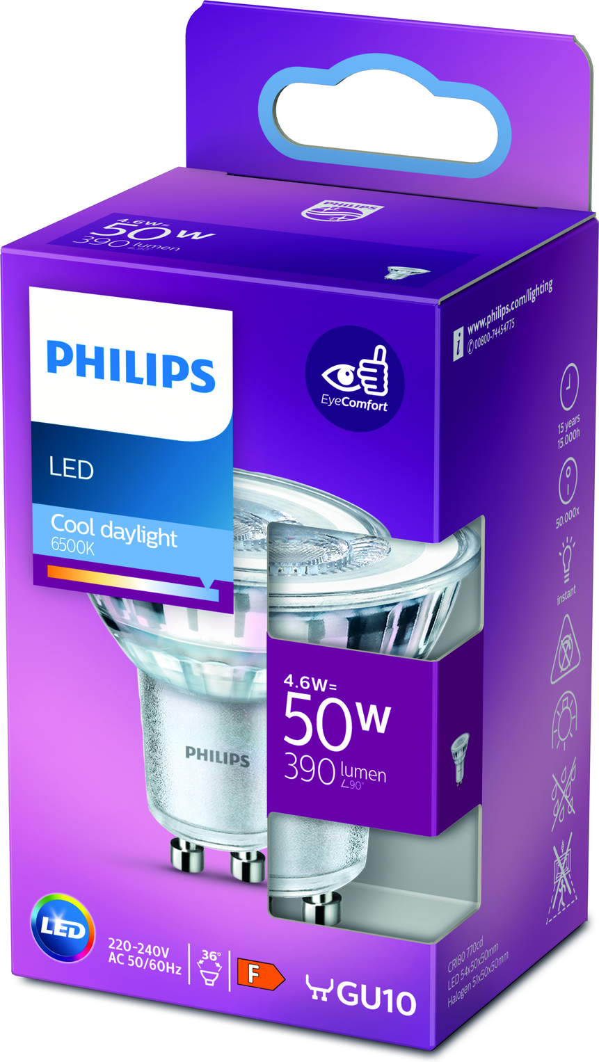 Philips LED-Reflektor 'Classic' GU10 4,6 W
