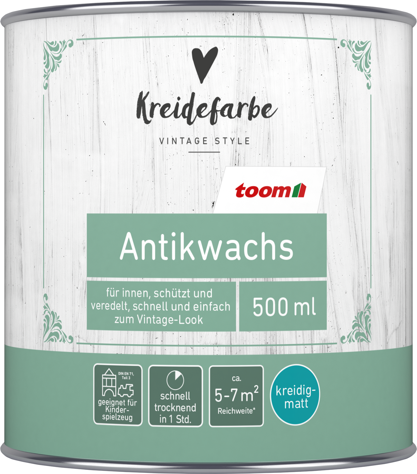 toom Antikwachs antikbraun matt 500 ml