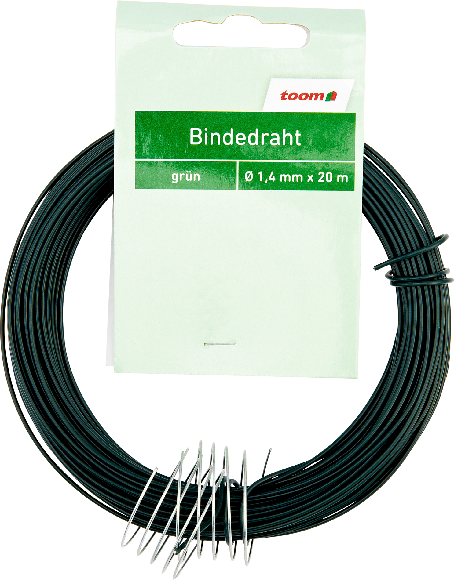 toom Bindedraht grün Ø 1,4 mm