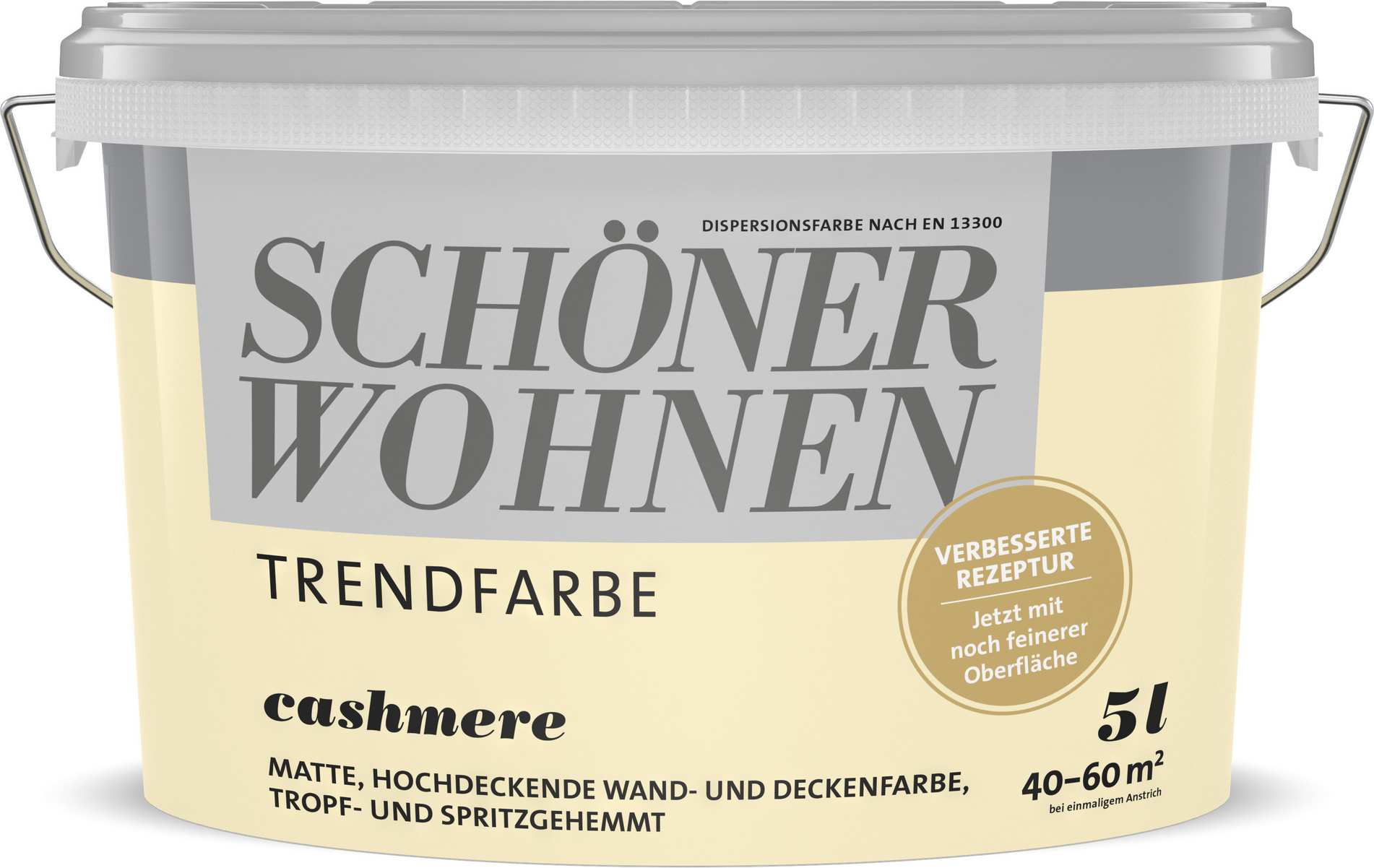 Schöner Wohnen Farbe Trendfarbe 'Cashmere' beige matt 5 l