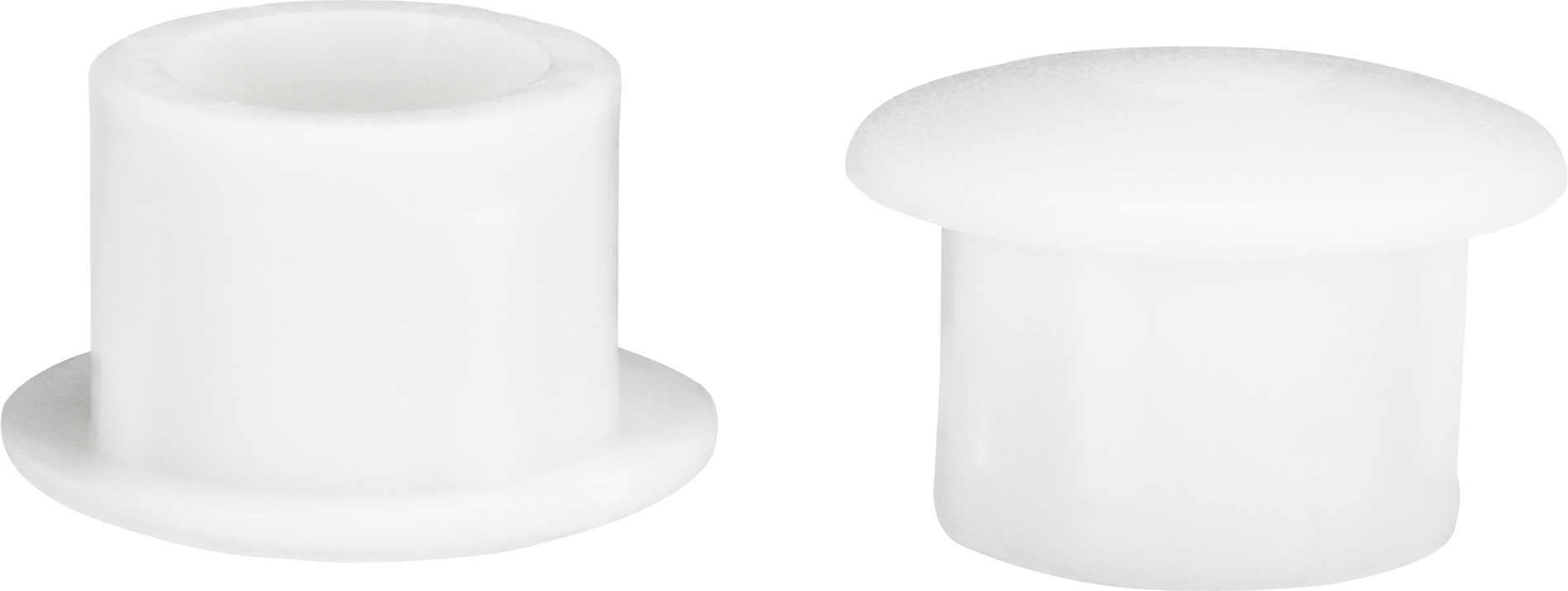 toom Abdeckkappen weiß 20 Stück Ø 10 mm