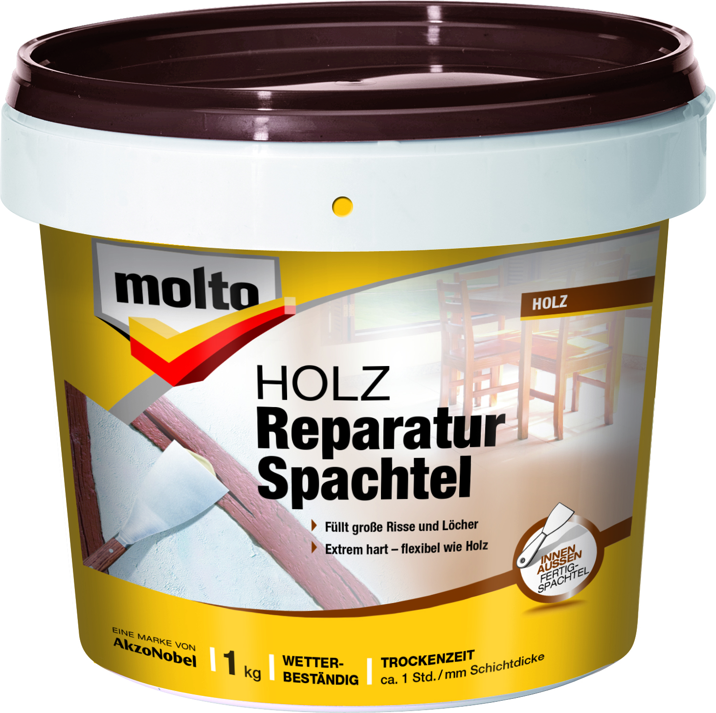 Molto Reparaturspachtel für Holz 1 kg