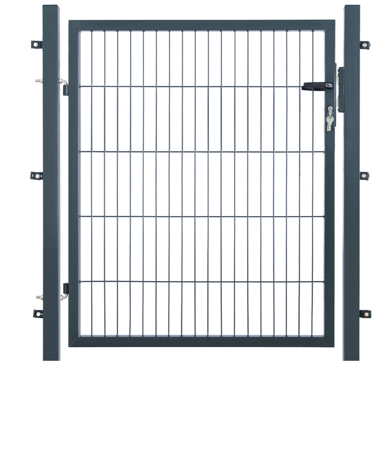Arvotec Gartentor 'Essential' anthrazit 120 x 100 cm, mit Zaunanschluss