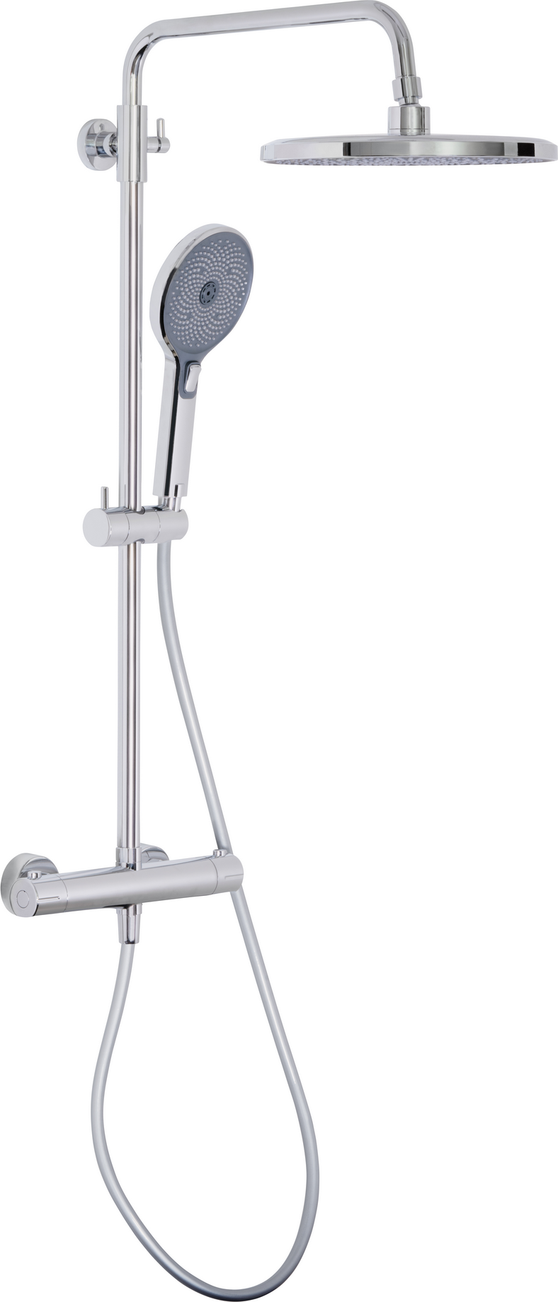 toom Duschsäule 'Antigua' verchromt 78 - 118 cm