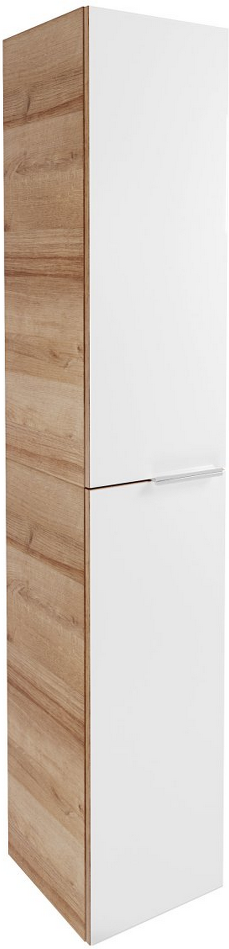 Fackelmann Hochschrank 'B.Brillant' weiß glänzend 30 x 162 x 31,9 cm